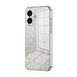 Custodia per telefono elettrolitica in polvere glitterata sfumata, For iPhone 17, For iPhone Air, For iPhone 16 Pro Max