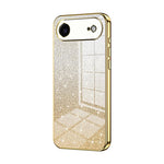 Custodia per telefono elettrolitica in polvere glitterata sfumata, For iPhone 17, For iPhone Air, For iPhone 16 Pro Max