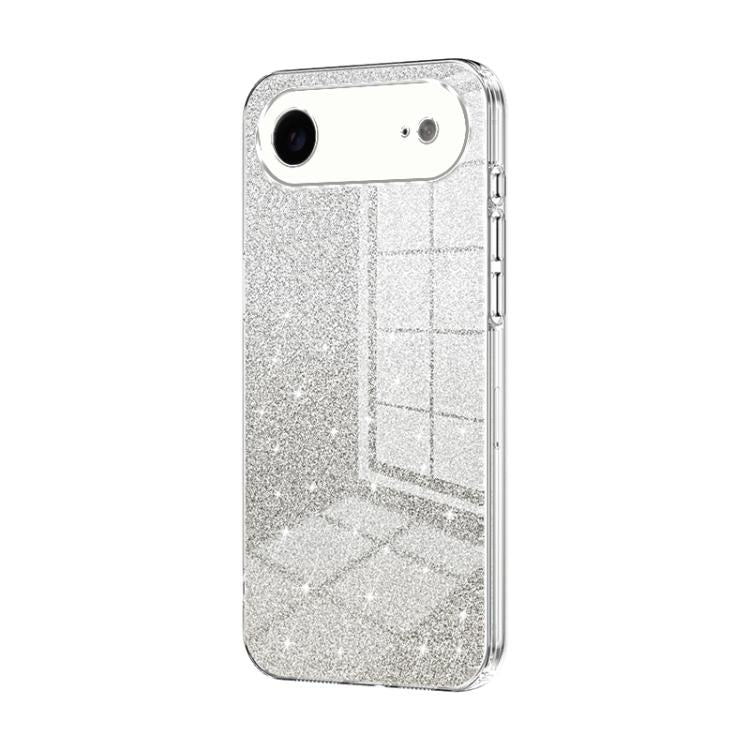 Custodia per telefono elettrolitica in polvere glitterata sfumata, For iPhone 17, For iPhone Air, For iPhone 16 Pro Max