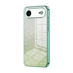 Custodia per telefono elettrolitica in polvere glitterata sfumata, For iPhone 17, For iPhone Air, For iPhone 16 Pro Max