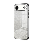 Custodia per telefono elettrolitica in polvere glitterata sfumata, For iPhone 17, For iPhone Air, For iPhone 16 Pro Max