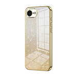 Custodia per telefono elettrolitica in polvere glitterata sfumata, For iPhone 17e / 16e, For iPhone 17 Pro Max, For iPhone 17 Pro