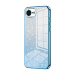 Custodia per telefono elettrolitica in polvere glitterata sfumata, For iPhone 17e / 16e, For iPhone 17 Pro Max, For iPhone 17 Pro