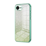 Custodia per telefono elettrolitica in polvere glitterata sfumata, For iPhone 17e / 16e, For iPhone 17 Pro Max, For iPhone 17 Pro