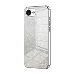 Custodia per telefono elettrolitica in polvere glitterata sfumata, For iPhone 17e / 16e, For iPhone 17 Pro Max, For iPhone 17 Pro