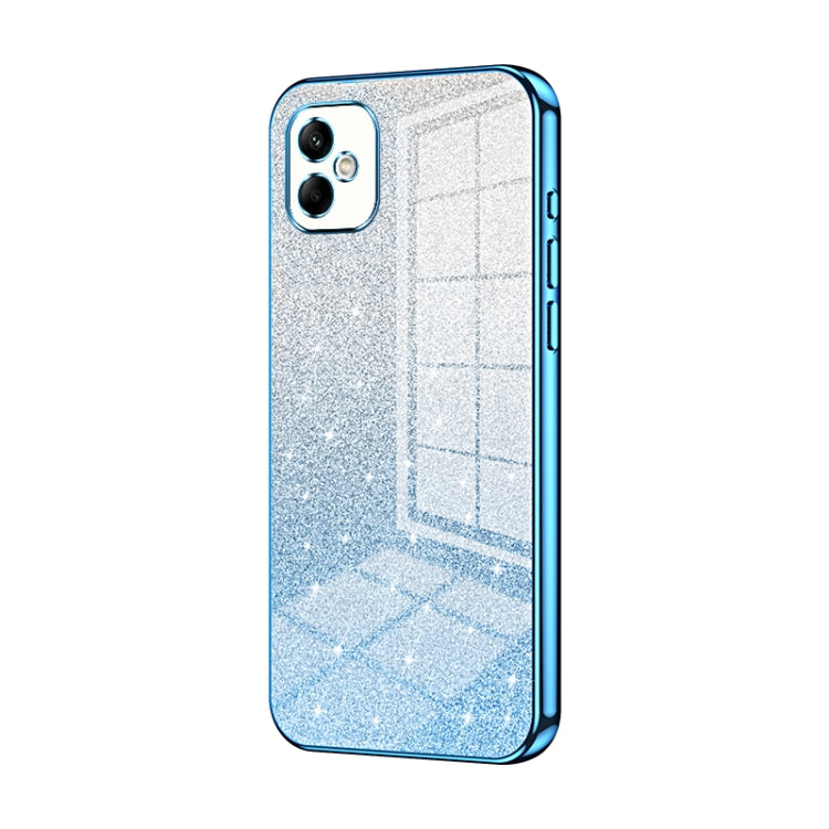 Custodia per telefono elettrolitica in polvere glitterata sfumata, For Samsung Galaxy S24 5G, For Samsung Galaxy A05, For Samsung Galaxy A05s