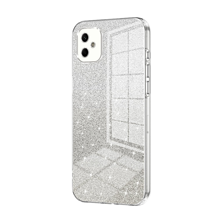 Custodia per telefono elettrolitica in polvere glitterata sfumata, For Samsung Galaxy S24 5G, For Samsung Galaxy A05, For Samsung Galaxy A05s