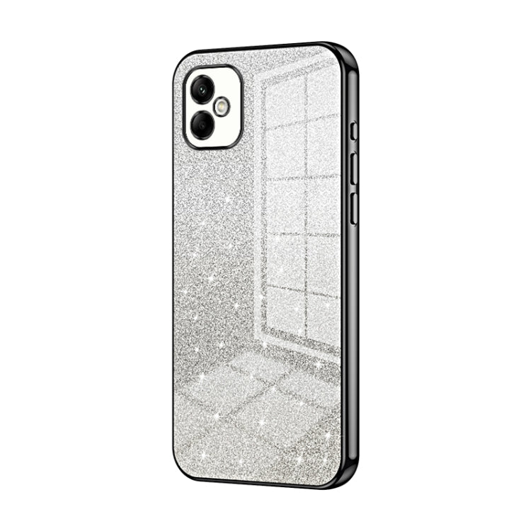 Custodia per telefono elettrolitica in polvere glitterata sfumata, For Samsung Galaxy S24 5G, For Samsung Galaxy A05, For Samsung Galaxy A05s