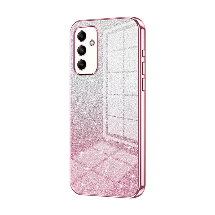Custodia per telefono elettrolitica in polvere glitterata sfumata, For Samsung Galaxy S24 5G, For Samsung Galaxy A05, For Samsung Galaxy A05s