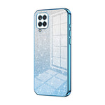 Custodia per telefono elettrolitica in polvere glitterata sfumata, For Samsung Galaxy A14 5G, For Samsung Galaxy A12 4G / 5G, For Samsung Galaxy A13 5G / A04s