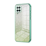 Custodia per telefono elettrolitica in polvere glitterata sfumata, For Samsung Galaxy A14 5G, For Samsung Galaxy A12 4G / 5G, For Samsung Galaxy A13 5G / A04s
