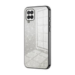 Custodia per telefono elettrolitica in polvere glitterata sfumata, For Samsung Galaxy A14 5G, For Samsung Galaxy A12 4G / 5G, For Samsung Galaxy A13 5G / A04s