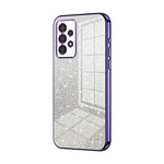 Custodia per telefono elettrolitica in polvere glitterata sfumata, For Samsung Galaxy A13 4G, For Samsung Galaxy S22 Ultra 5G, For Samsung Galaxy S22+ 5G