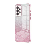 Custodia per telefono elettrolitica in polvere glitterata sfumata, For Samsung Galaxy A13 4G, For Samsung Galaxy S22 Ultra 5G, For Samsung Galaxy S22+ 5G