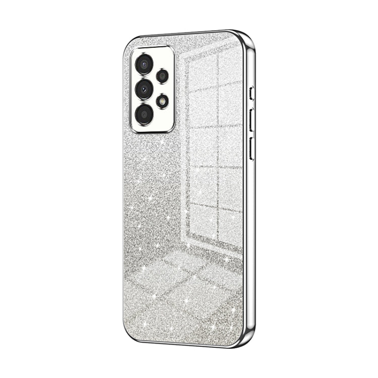 Custodia per telefono elettrolitica in polvere glitterata sfumata, For Samsung Galaxy A13 4G, For Samsung Galaxy S22 Ultra 5G, For Samsung Galaxy S22+ 5G