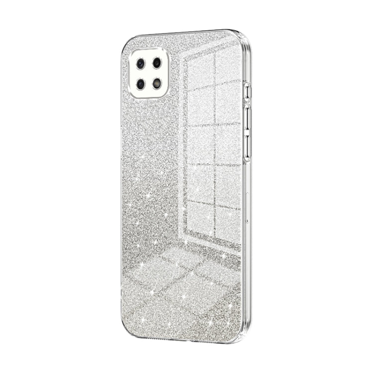 Custodia per telefono elettrolitica in polvere glitterata sfumata, For Samsung Galaxy S22 5G, For Samsung Galaxy A82 5G, For Samsung Galaxy A22 5G / A22s