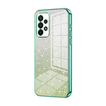 Custodia per telefono elettrolitica in polvere glitterata sfumata, For Samsung Galaxy A23, For Samsung Galaxy A53 5G, For Samsung Galaxy A33 5G