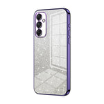 Custodia per telefono elettrolitica in polvere glitterata sfumata, For Samsung Galaxy A24 4G, For Samsung Galaxy A34 5G, For Samsung Galaxy A54 5G