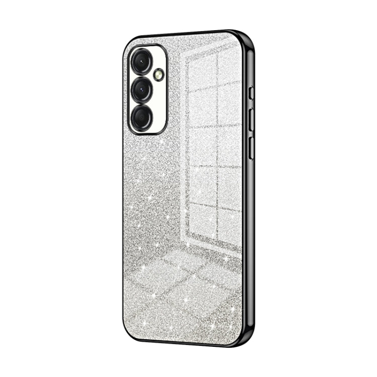 Custodia per telefono elettrolitica in polvere glitterata sfumata, For Samsung Galaxy A24 4G, For Samsung Galaxy A34 5G, For Samsung Galaxy A54 5G