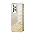 Custodia per telefono elettrolitica in polvere glitterata sfumata, For Samsung Galaxy A23, For Samsung Galaxy A53 5G, For Samsung Galaxy A33 5G