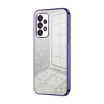 Custodia per telefono elettrolitica in polvere glitterata sfumata, For Samsung Galaxy A23, For Samsung Galaxy A53 5G, For Samsung Galaxy A33 5G