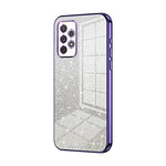 Custodia per telefono elettrolitica in polvere glitterata sfumata, For Samsung Galaxy S21 FE 5G, For Samsung Galaxy A32 4G, For Samsung Galaxy A72 4G / 5G
