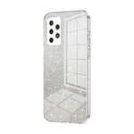 Custodia per telefono elettrolitica in polvere glitterata sfumata, For Samsung Galaxy S21 FE 5G, For Samsung Galaxy A32 4G, For Samsung Galaxy A72 4G / 5G