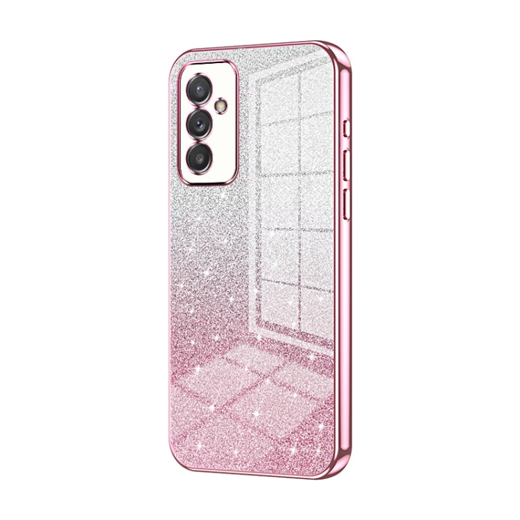Custodia per telefono elettrolitica in polvere glitterata sfumata, For Samsung Galaxy S22 5G, For Samsung Galaxy A82 5G, For Samsung Galaxy A22 5G / A22s