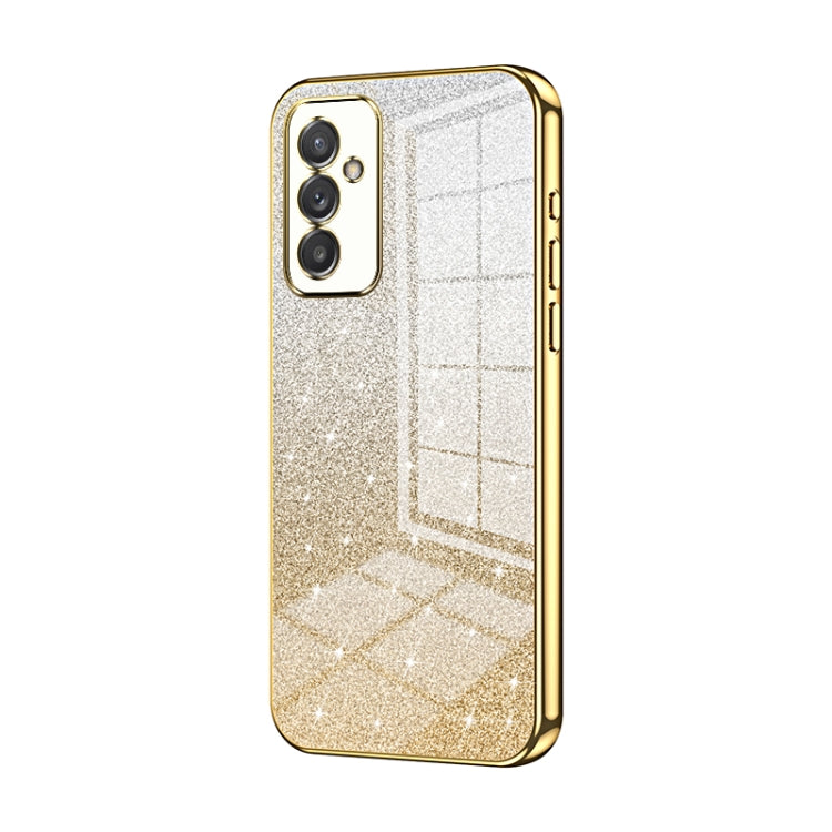 Custodia per telefono elettrolitica in polvere glitterata sfumata, For Samsung Galaxy S22 5G, For Samsung Galaxy A82 5G, For Samsung Galaxy A22 5G / A22s