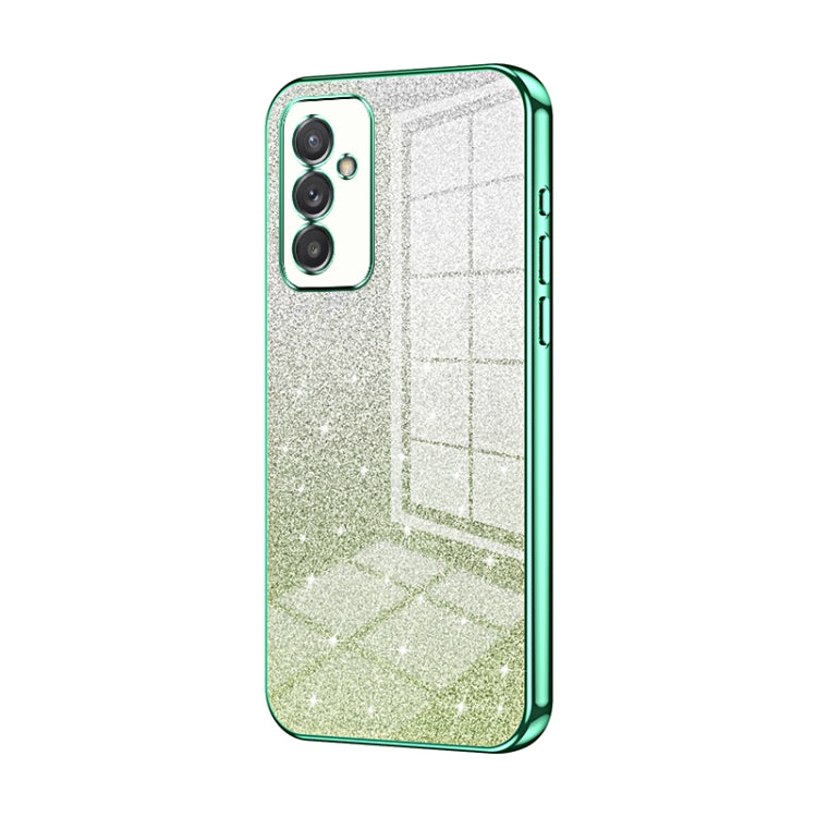 Custodia per telefono elettrolitica in polvere glitterata sfumata, For Samsung Galaxy S22 5G, For Samsung Galaxy A82 5G, For Samsung Galaxy A22 5G / A22s