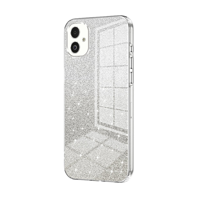 Custodia per telefono elettrolitica in polvere glitterata sfumata, For Samsung Galaxy S23 FE 5G, For Samsung Galaxy F14 5G, For Samsung Galaxy M14