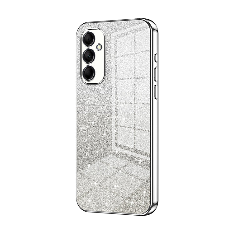 Custodia per telefono elettrolitica in polvere glitterata sfumata, For Samsung Galaxy S23 FE 5G, For Samsung Galaxy F14 5G, For Samsung Galaxy M14