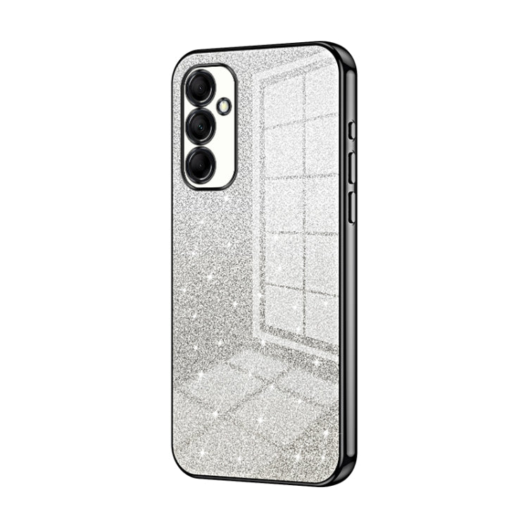 Custodia per telefono elettrolitica in polvere glitterata sfumata, For Samsung Galaxy S23 FE 5G, For Samsung Galaxy F14 5G, For Samsung Galaxy M14
