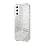 Custodia per telefono elettrolitica in polvere glitterata sfumata, For Samsung Galaxy A52 5G, For Samsung Galaxy S21 5G, For Samsung Galaxy S21+ 5G