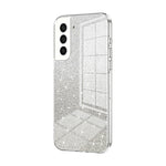 Custodia per telefono elettrolitica in polvere glitterata sfumata, For Samsung Galaxy S21 FE 5G, For Samsung Galaxy A32 4G, For Samsung Galaxy A72 4G / 5G