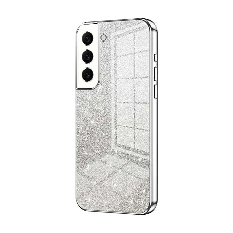 Custodia per telefono elettrolitica in polvere glitterata sfumata, For Samsung Galaxy S22 5G, For Samsung Galaxy A82 5G, For Samsung Galaxy A22 5G / A22s