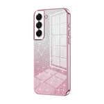 Custodia per telefono elettrolitica in polvere glitterata sfumata, For Samsung Galaxy A13 4G, For Samsung Galaxy S22 Ultra 5G, For Samsung Galaxy S22+ 5G