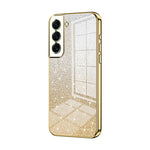 Custodia per telefono elettrolitica in polvere glitterata sfumata, For Samsung Galaxy A13 4G, For Samsung Galaxy S22 Ultra 5G, For Samsung Galaxy S22+ 5G