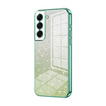 Custodia per telefono elettrolitica in polvere glitterata sfumata, For Samsung Galaxy A13 4G, For Samsung Galaxy S22 Ultra 5G, For Samsung Galaxy S22+ 5G