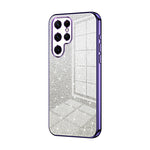 Custodia per telefono elettrolitica in polvere glitterata sfumata, For Samsung Galaxy A13 4G, For Samsung Galaxy S22 Ultra 5G, For Samsung Galaxy S22+ 5G