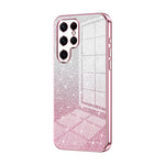 Custodia per telefono elettrolitica in polvere glitterata sfumata, For Samsung Galaxy A13 4G, For Samsung Galaxy S22 Ultra 5G, For Samsung Galaxy S22+ 5G