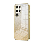Custodia per telefono elettrolitica in polvere glitterata sfumata, For Samsung Galaxy A13 4G, For Samsung Galaxy S22 Ultra 5G, For Samsung Galaxy S22+ 5G