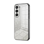 Custodia per telefono elettrolitica in polvere glitterata sfumata, For Samsung Galaxy S23 Ultra 5G, For Samsung Galaxy S23+ 5G, For Samsung Galaxy S23 5G