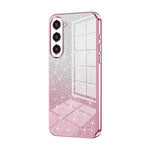 Custodia per telefono elettrolitica in polvere glitterata sfumata, For Samsung Galaxy S23 Ultra 5G, For Samsung Galaxy S23+ 5G, For Samsung Galaxy S23 5G