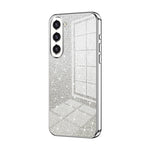 Custodia per telefono elettrolitica in polvere glitterata sfumata, For Samsung Galaxy S23 Ultra 5G, For Samsung Galaxy S23+ 5G, For Samsung Galaxy S23 5G