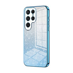 Custodia per telefono elettrolitica in polvere glitterata sfumata, For Samsung Galaxy S23 Ultra 5G, For Samsung Galaxy S23+ 5G, For Samsung Galaxy S23 5G