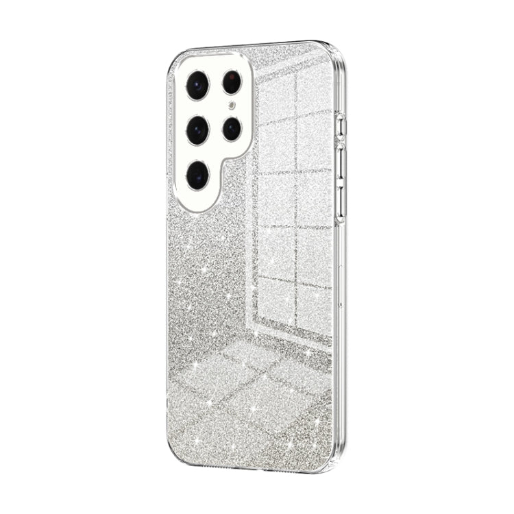 Custodia per telefono elettrolitica in polvere glitterata sfumata, For Samsung Galaxy S23 Ultra 5G, For Samsung Galaxy S23+ 5G, For Samsung Galaxy S23 5G