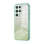 Custodia per telefono elettrolitica in polvere glitterata sfumata, For Samsung Galaxy S23 Ultra 5G, For Samsung Galaxy S23+ 5G, For Samsung Galaxy S23 5G
