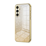 Custodia per telefono elettrolitica in polvere glitterata sfumata, For Samsung Galaxy C55, For Samsung Galaxy S24 Ultra 5G, For Samsung Galaxy S24+ 5G