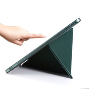 Custodia multi-pieghevole in pelle PU per iPad